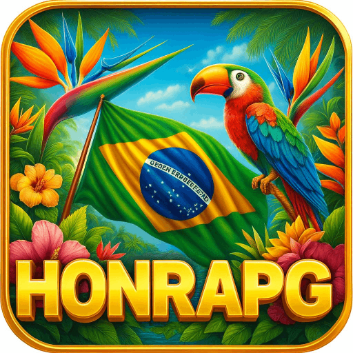 Imagem promocional da HONRAPG mostrando a plataforma e suas vantagens